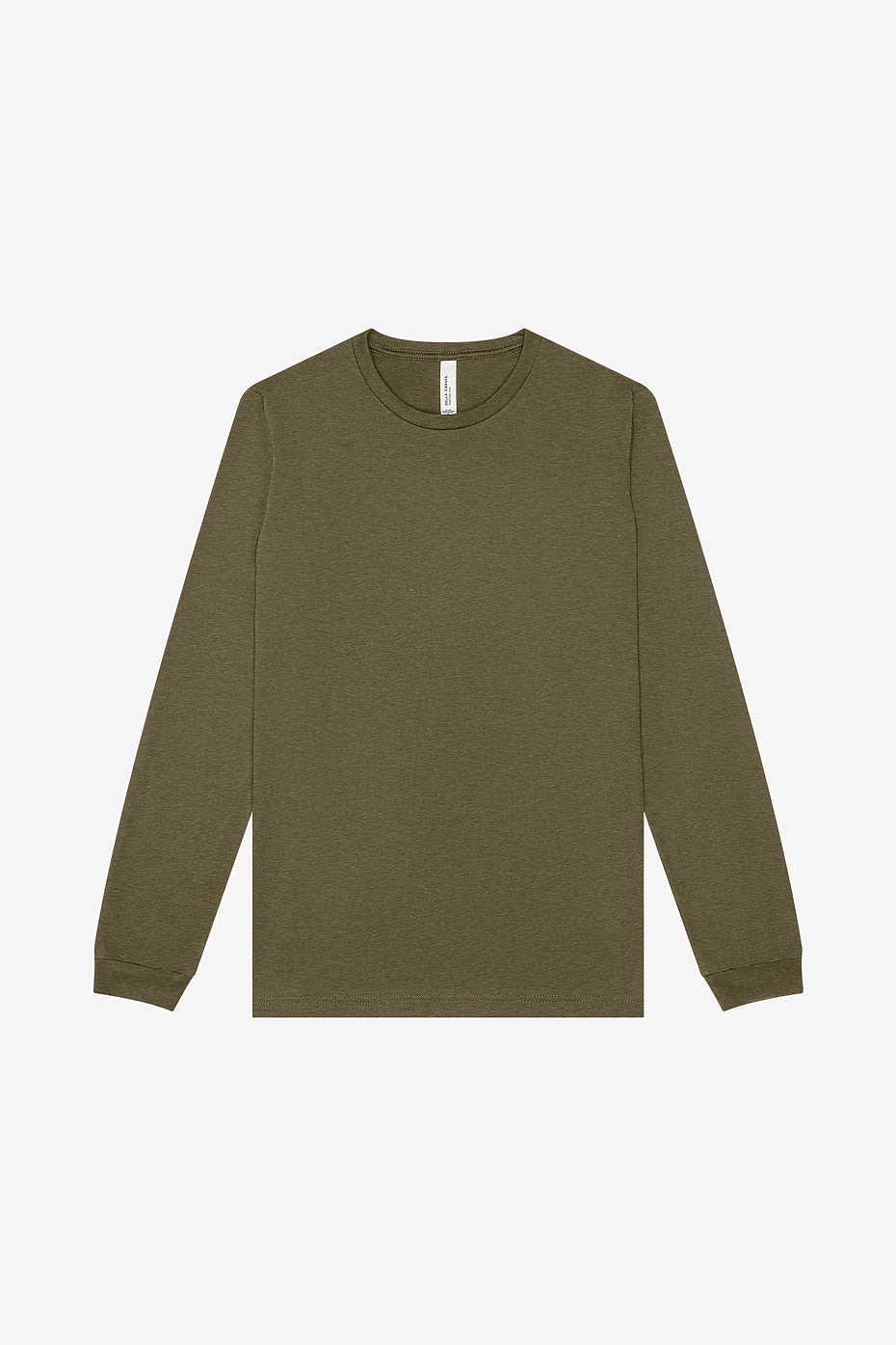 Bella Canvas 3501 (Green Heathers) - Long Sleeve Shirt