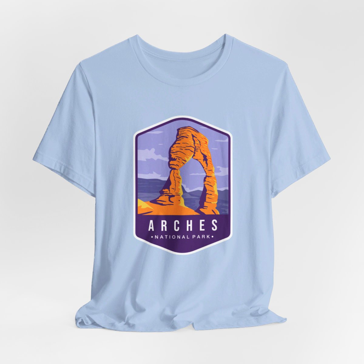 Arches National Park Color Badge 01 Short Sleeve Tee