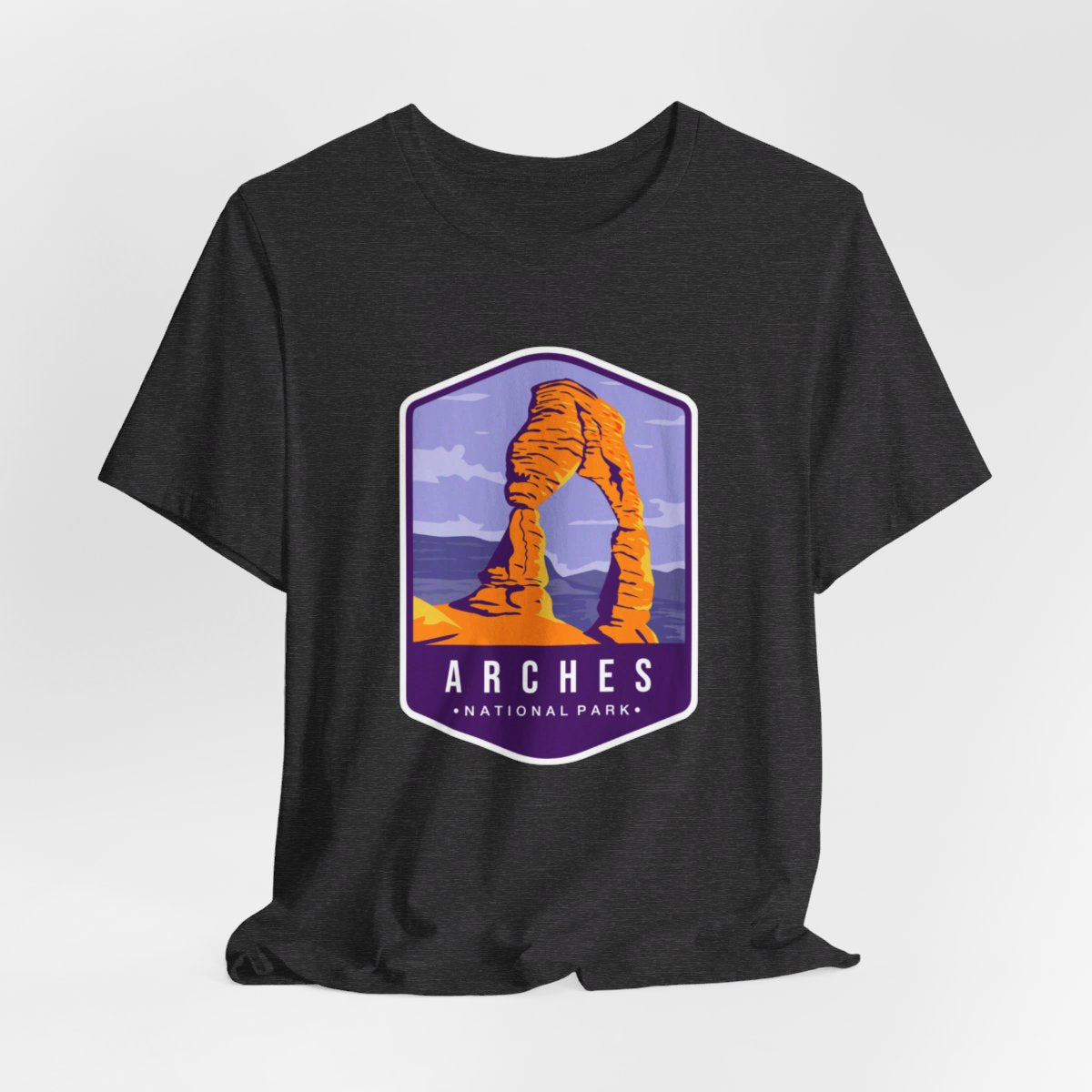 Arches National Park Color Badge 01 Short Sleeve Tee