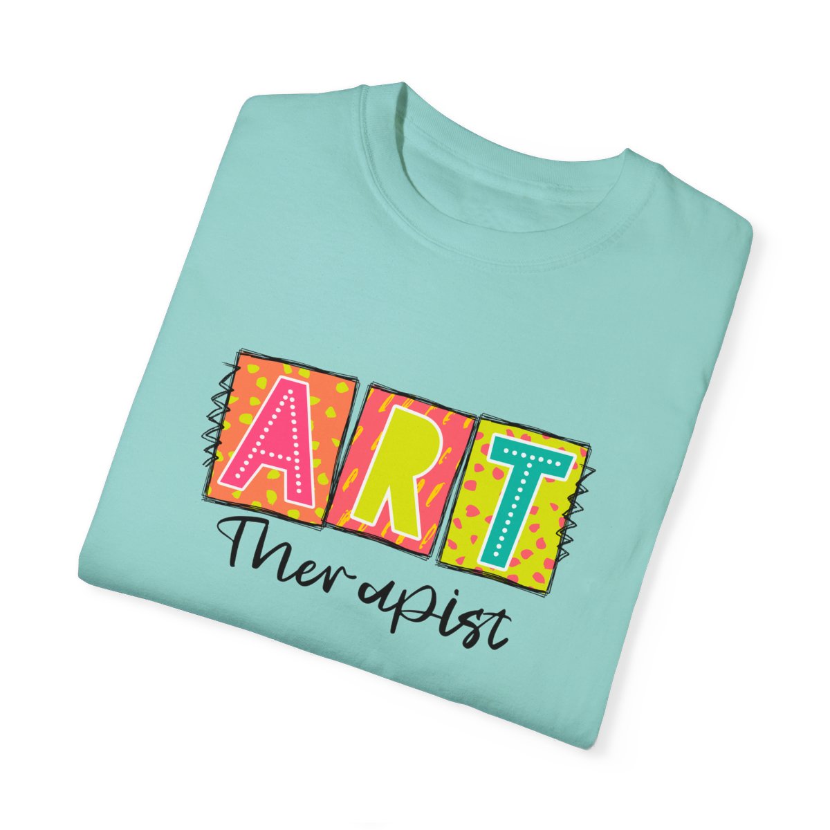 Art Therapist Neon Blocks Short Sleeve Tee