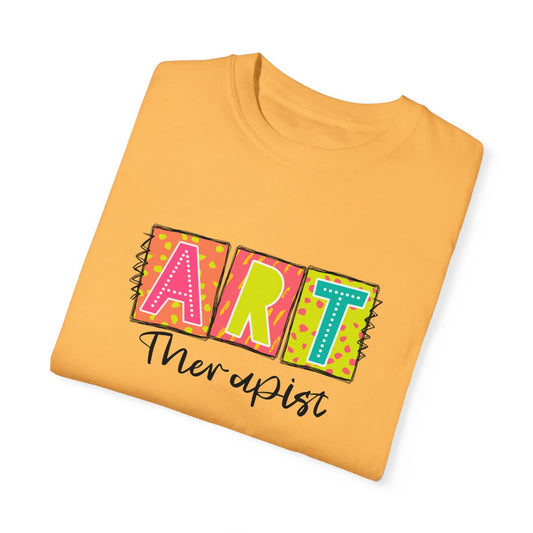 Art Therapist Neon Blocks Short Sleeve Tee