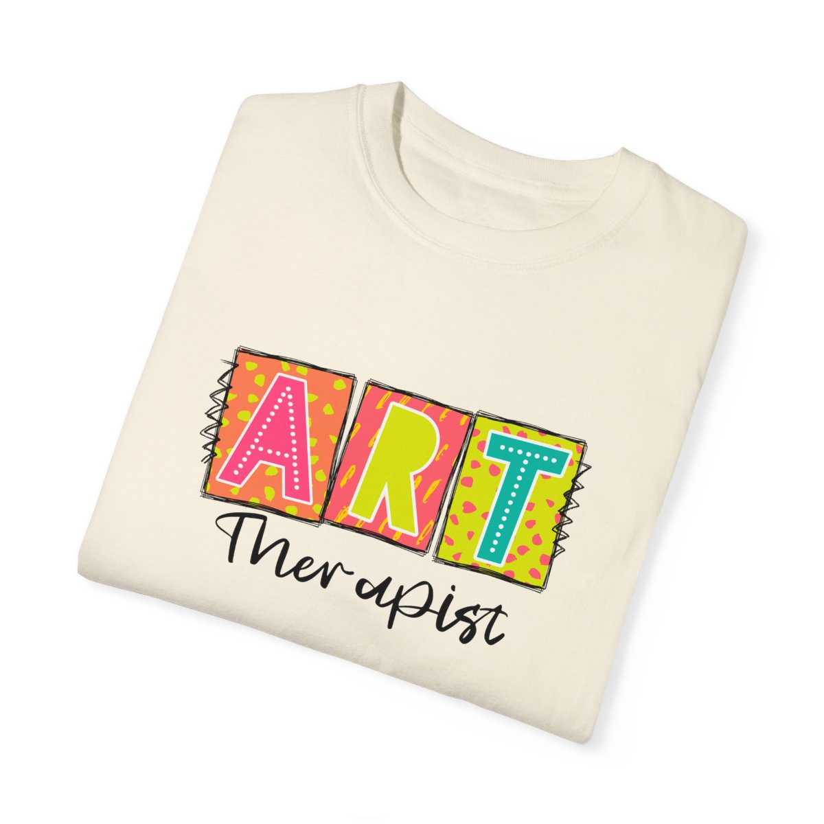 Art Therapist Neon Blocks Short Sleeve Tee