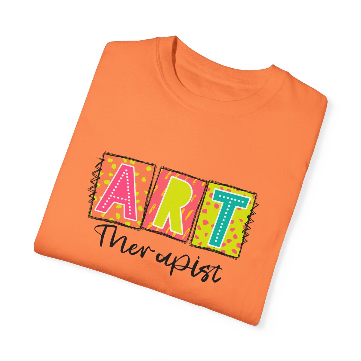 Art Therapist Neon Blocks Short Sleeve Tee