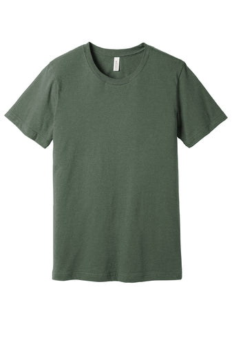 Bella Canvas 3001 (Green Heathers) - Short Sleeve Shirt