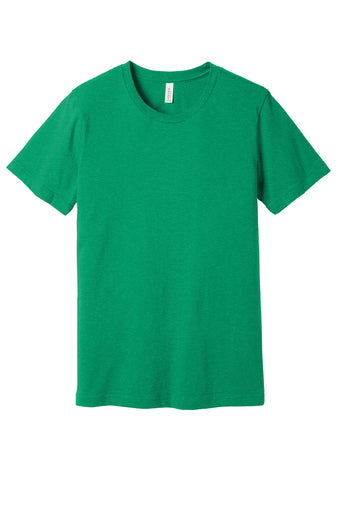Bella Canvas 3001 (Green Heathers) - Short Sleeve Shirt