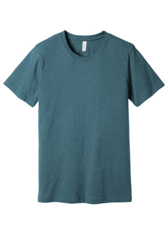 Bella Canvas 3001 (Green Heathers) - Short Sleeve Shirt