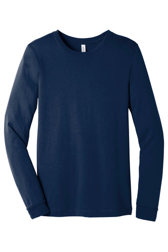 Bella Canvas 3501 (Navy) - Long Sleeve Shirt