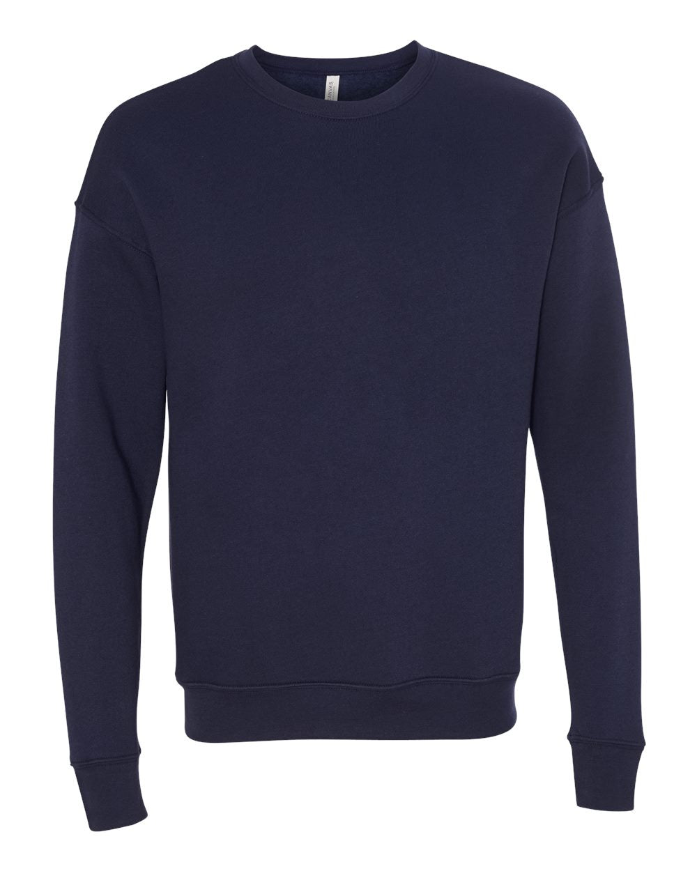 Bella Canvas 3945 (Navy) - Sponge Fleece Drop Shoulder Crewneck Sweatshirt