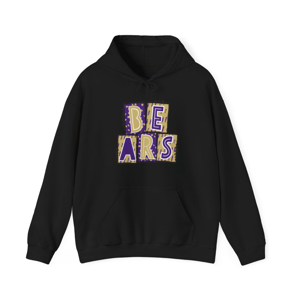 Bears Purple and Gold (High School) Hoodie