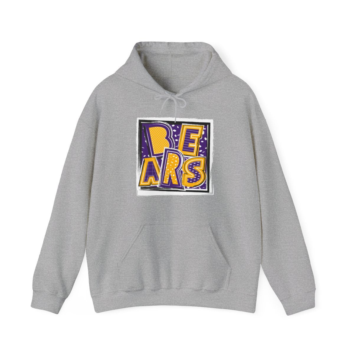 Bears Purple and Gold2 Hoodie