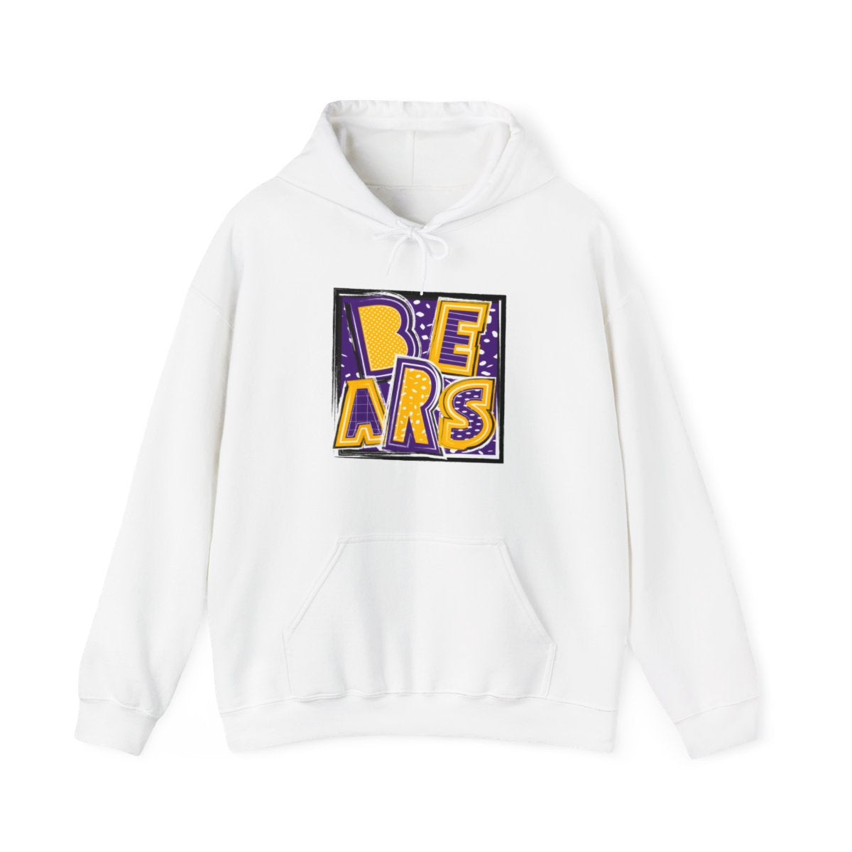 Bears Purple and Gold2 Hoodie