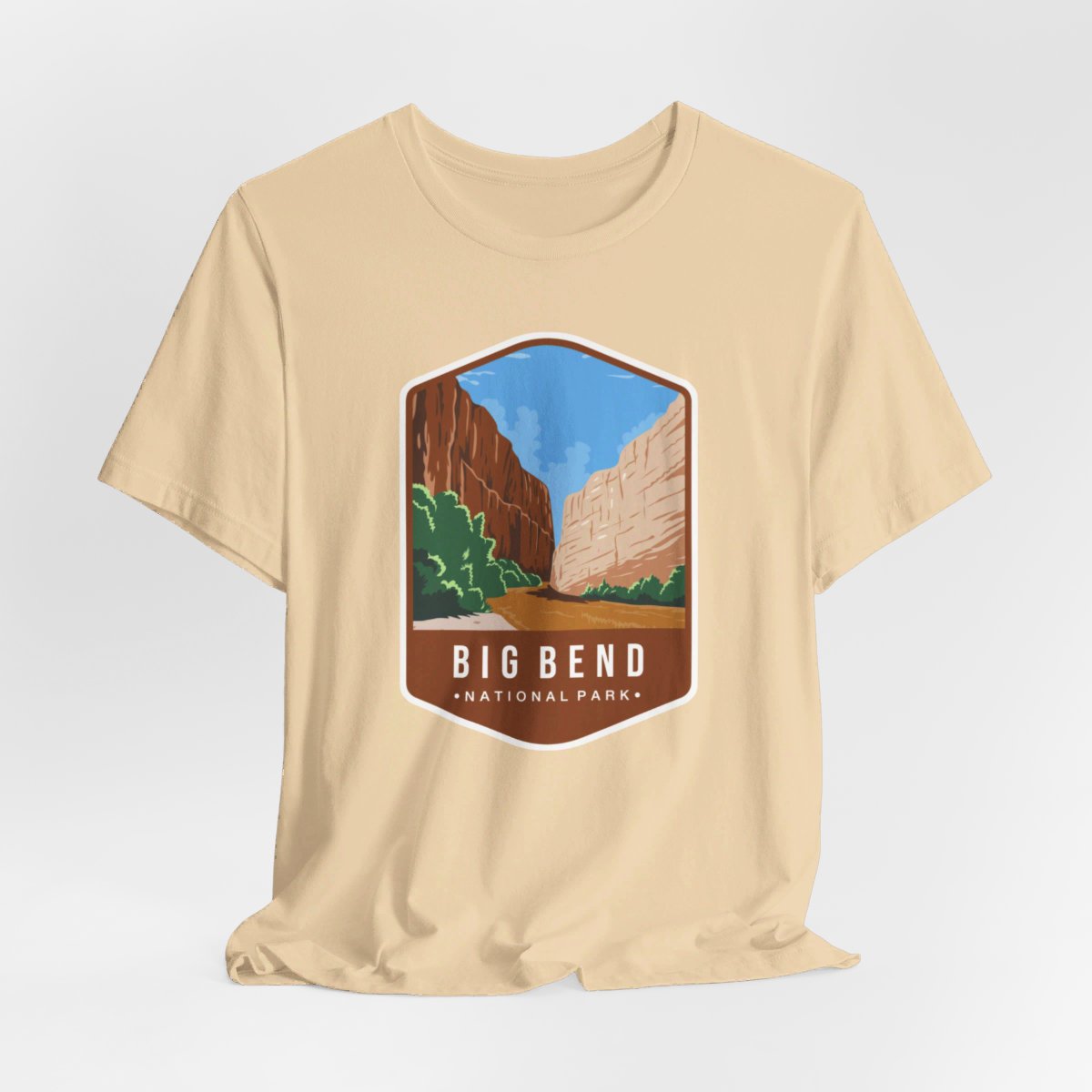 Big Bend National Park Color Badge 01 Short Sleeve Tee