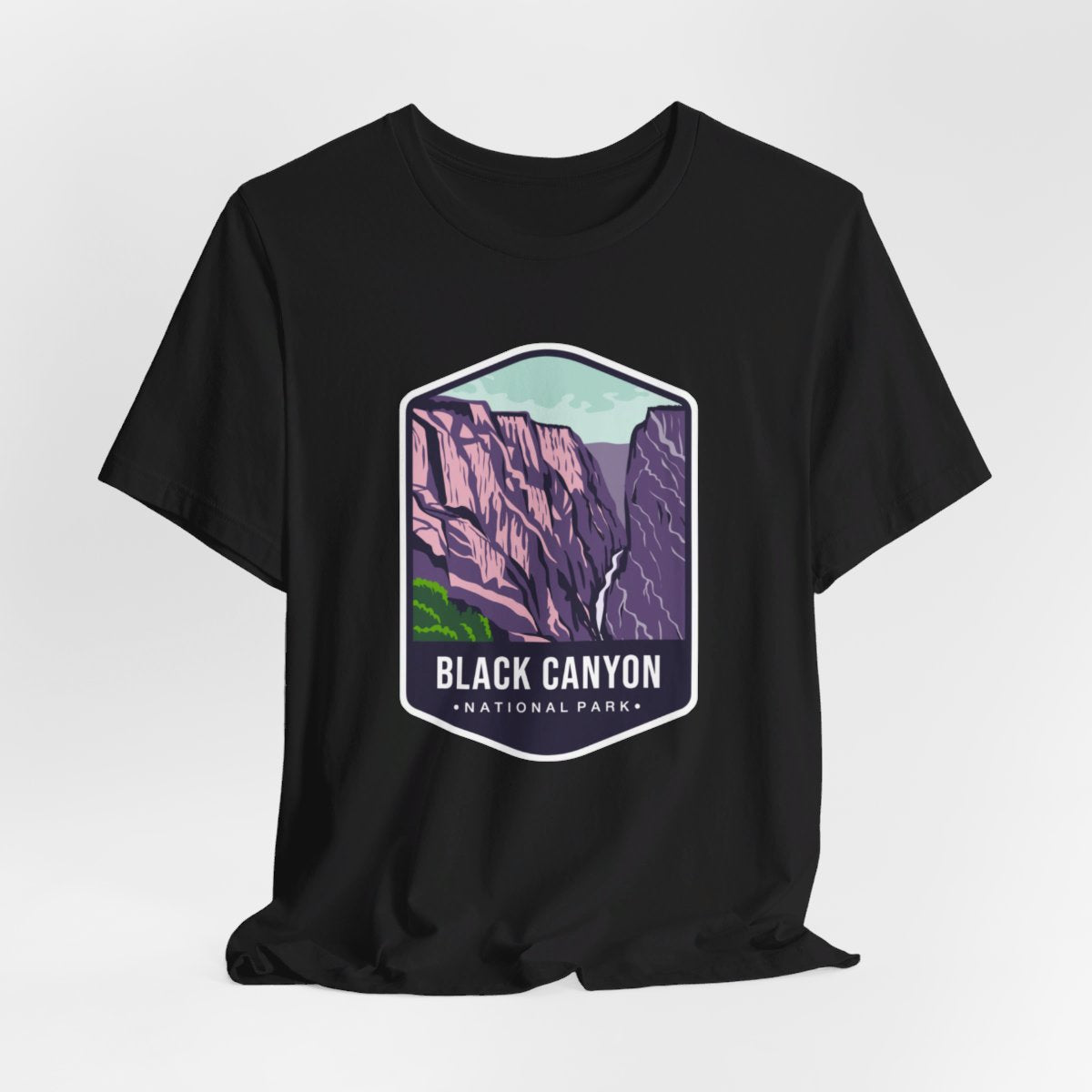 Black Canyon National Park Color Badge 01 Short Sleeve Tee