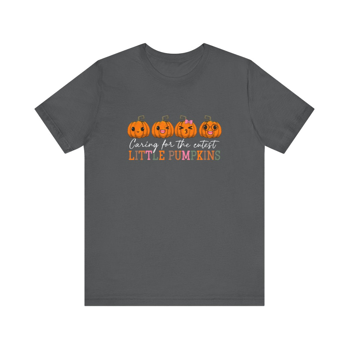 Caring for Cutest Pumpkins Short Sleeve Tee