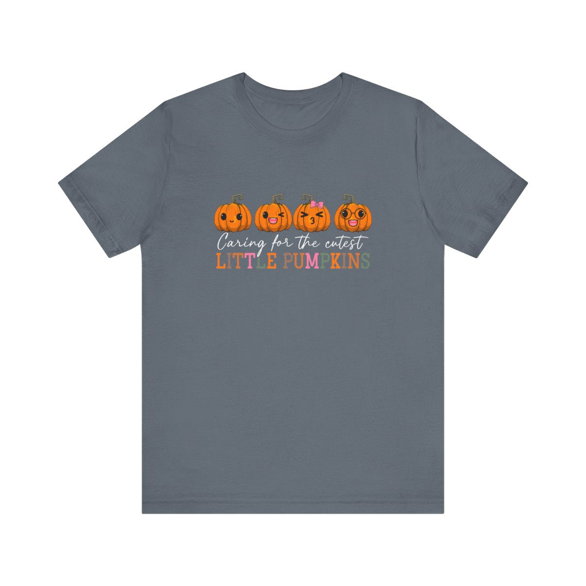 Caring for Cutest Pumpkins Short Sleeve Tee