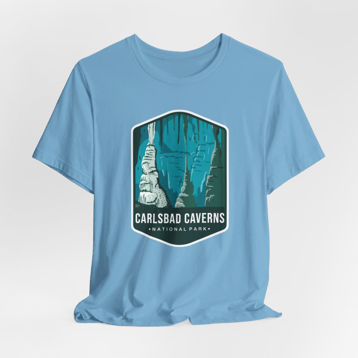 Carlsbad Caverns National Park Color Badge 01 Short Sleeve Tee