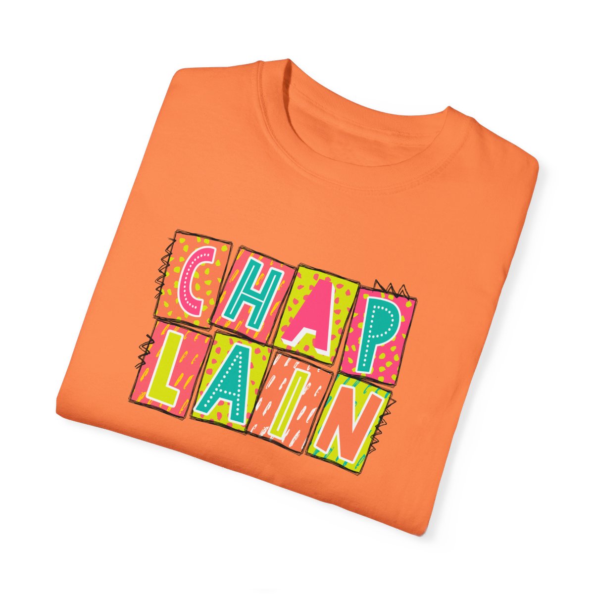 Chaplain Neon Blocks Short Sleeve Tee