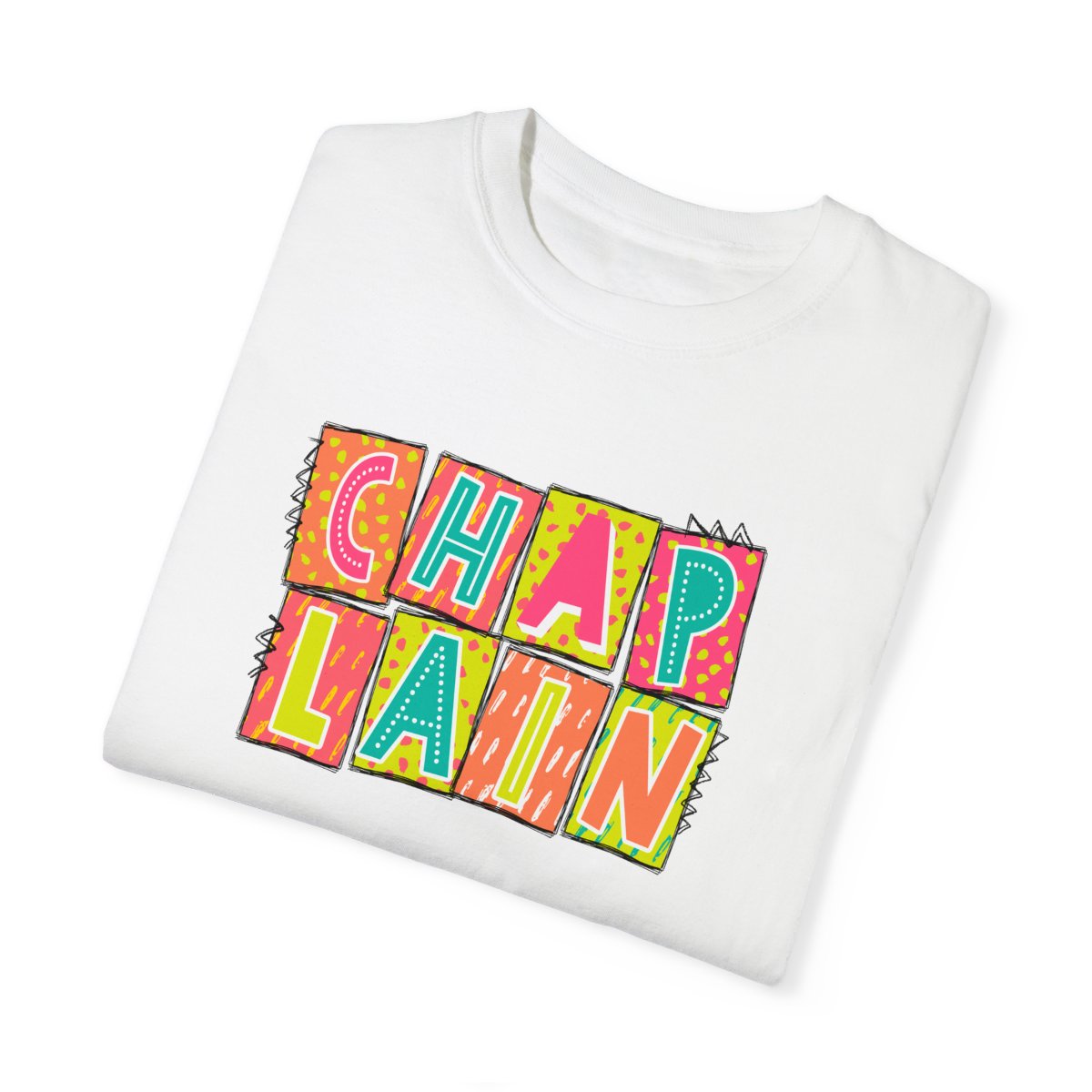 Chaplain Neon Blocks Short Sleeve Tee