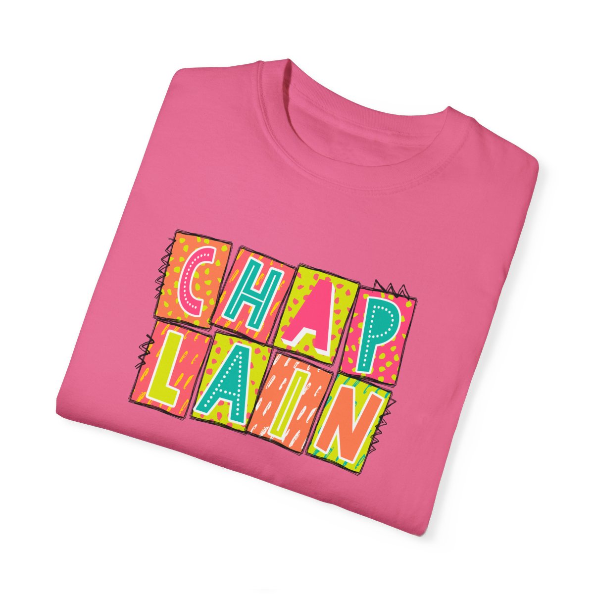 Chaplain Neon Blocks Short Sleeve Tee