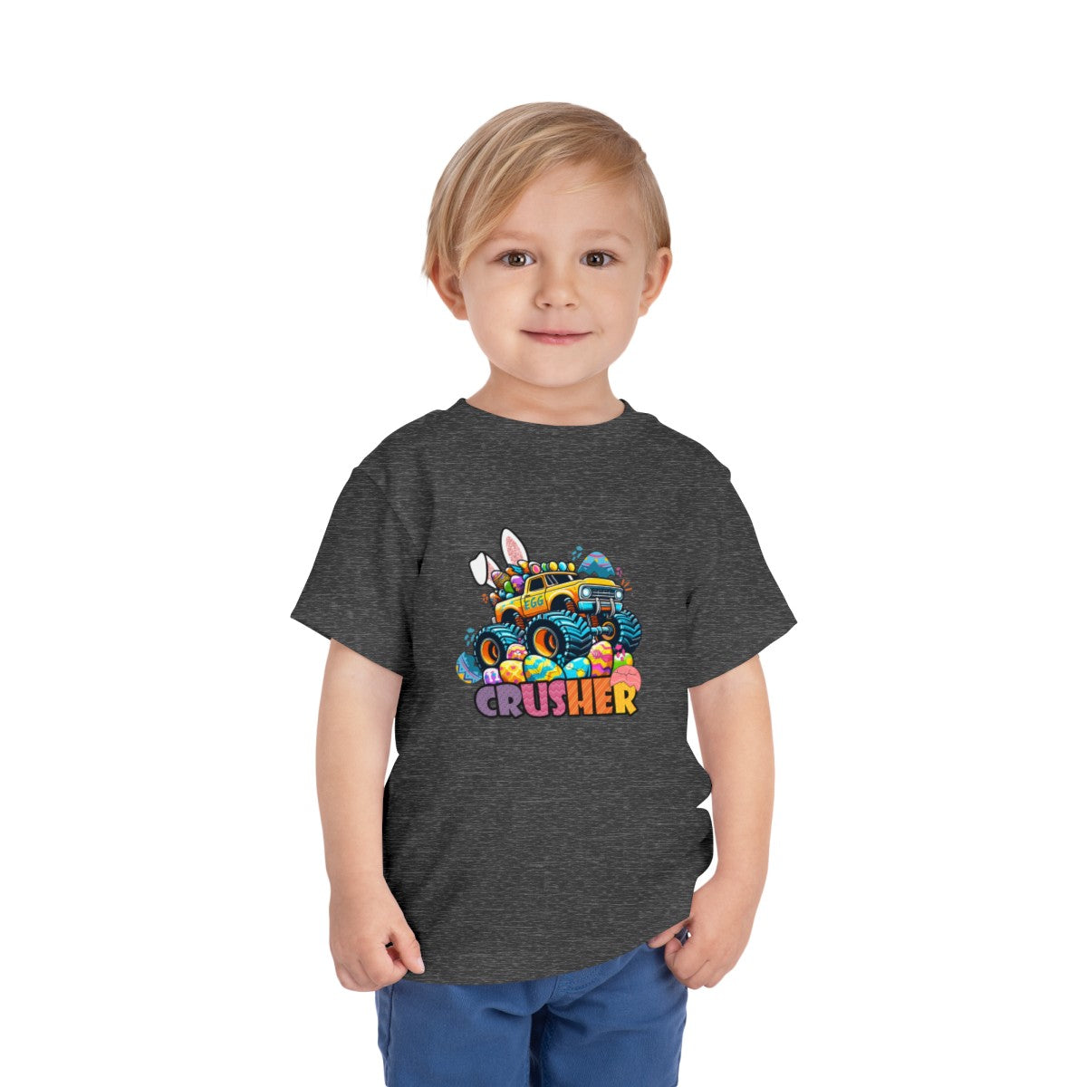 Egg-crusher Monster Truck Toddler Tee