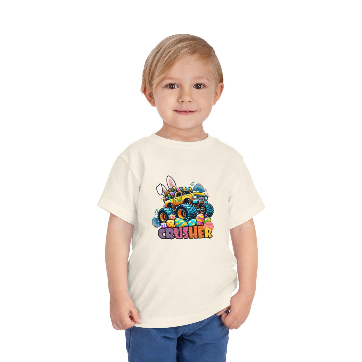 Egg-crusher Monster Truck Toddler Tee