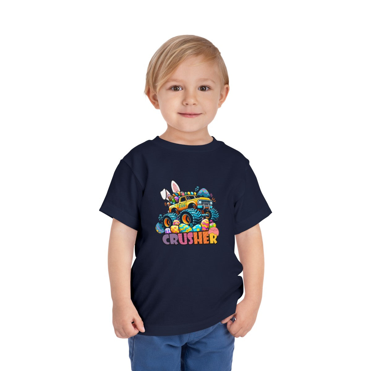 Egg-crusher Monster Truck Toddler Tee