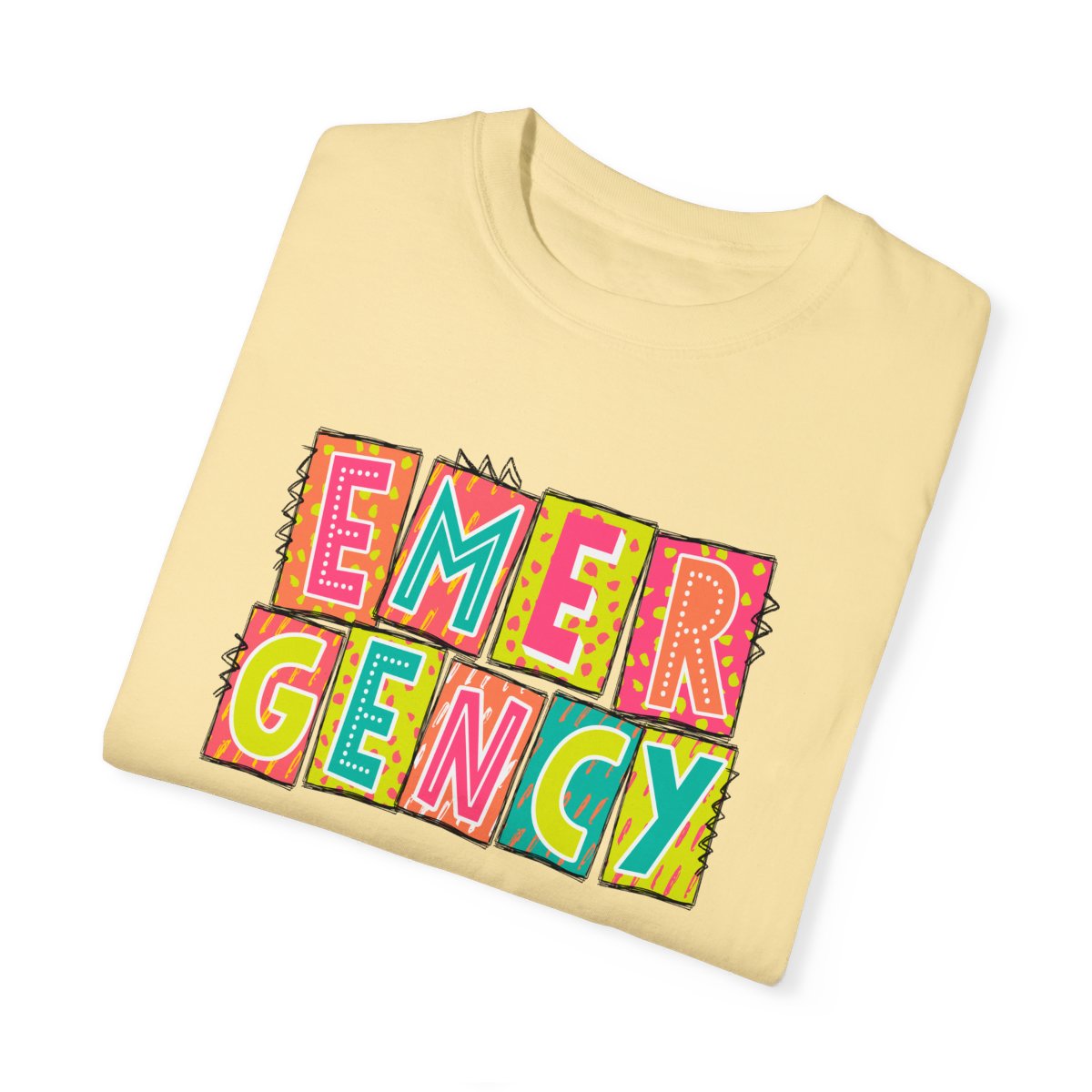 Emergency Neon Blocks Short Sleeve Tee