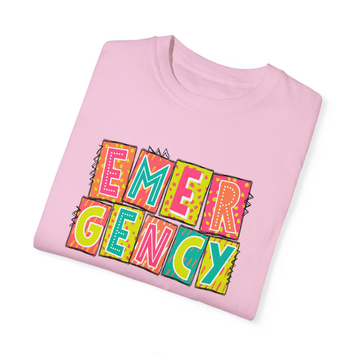 Emergency Neon Blocks Short Sleeve Tee