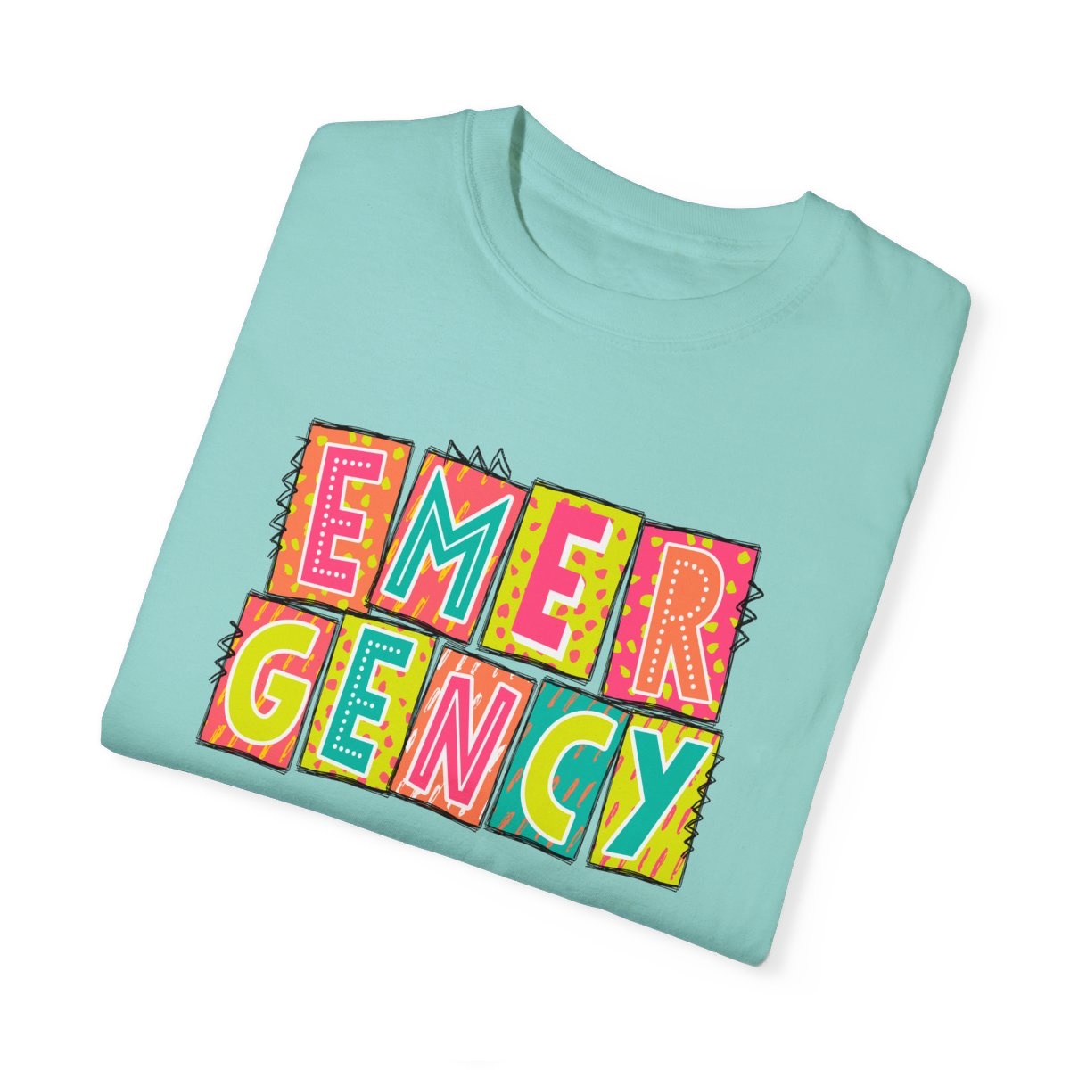 Emergency Neon Blocks Short Sleeve Tee
