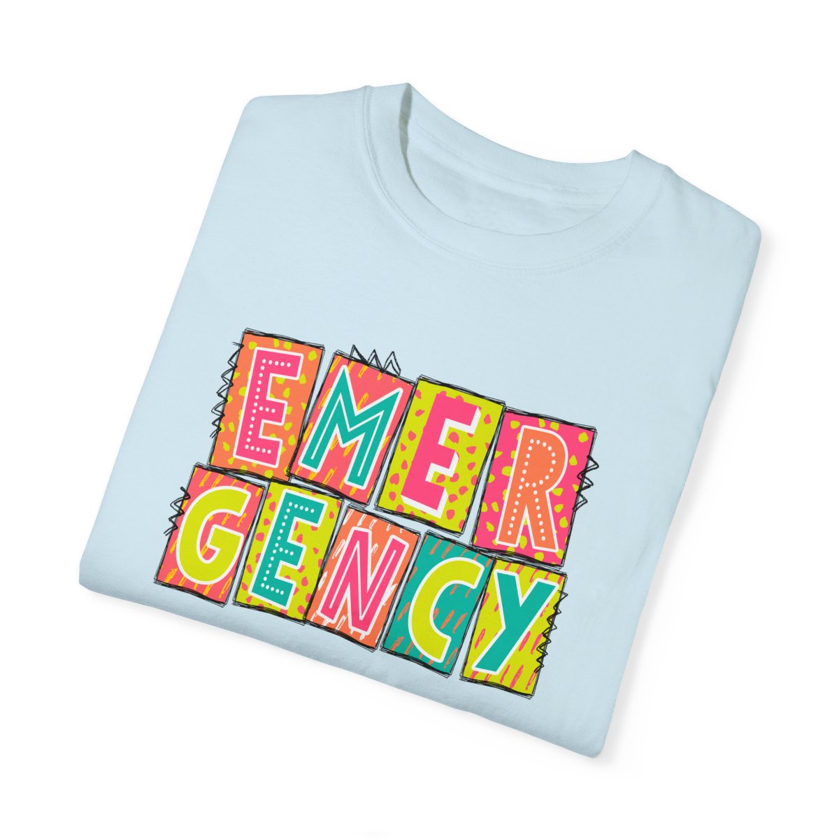 Emergency Neon Blocks Short Sleeve Tee