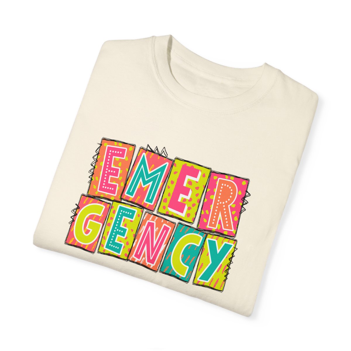 Emergency Neon Blocks Short Sleeve Tee
