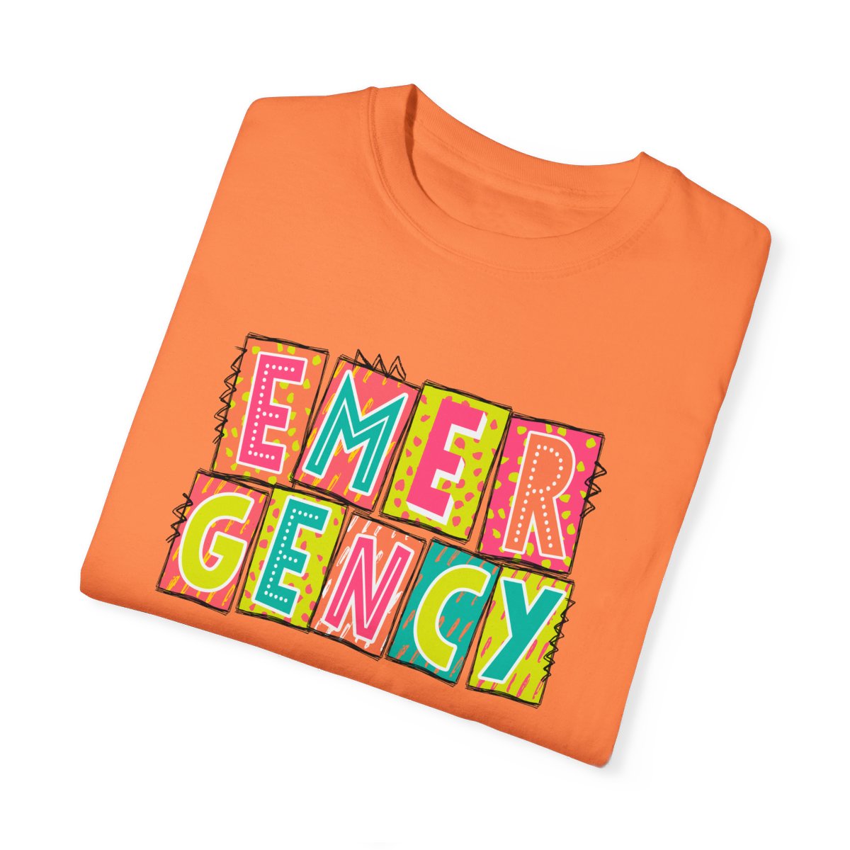 Emergency Neon Blocks Short Sleeve Tee