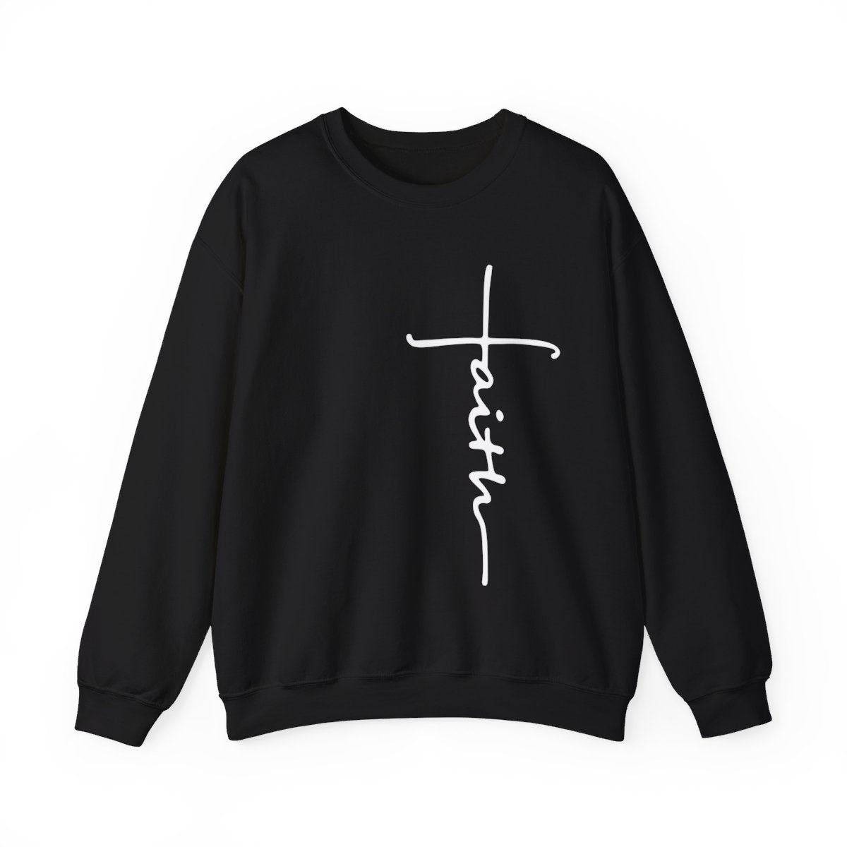 Faith Script Long Sleeve Sweatshirt