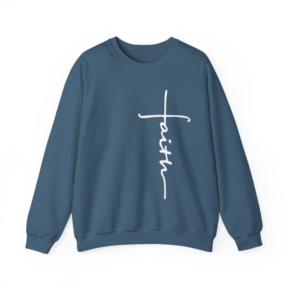 Faith Script Long Sleeve Sweatshirt