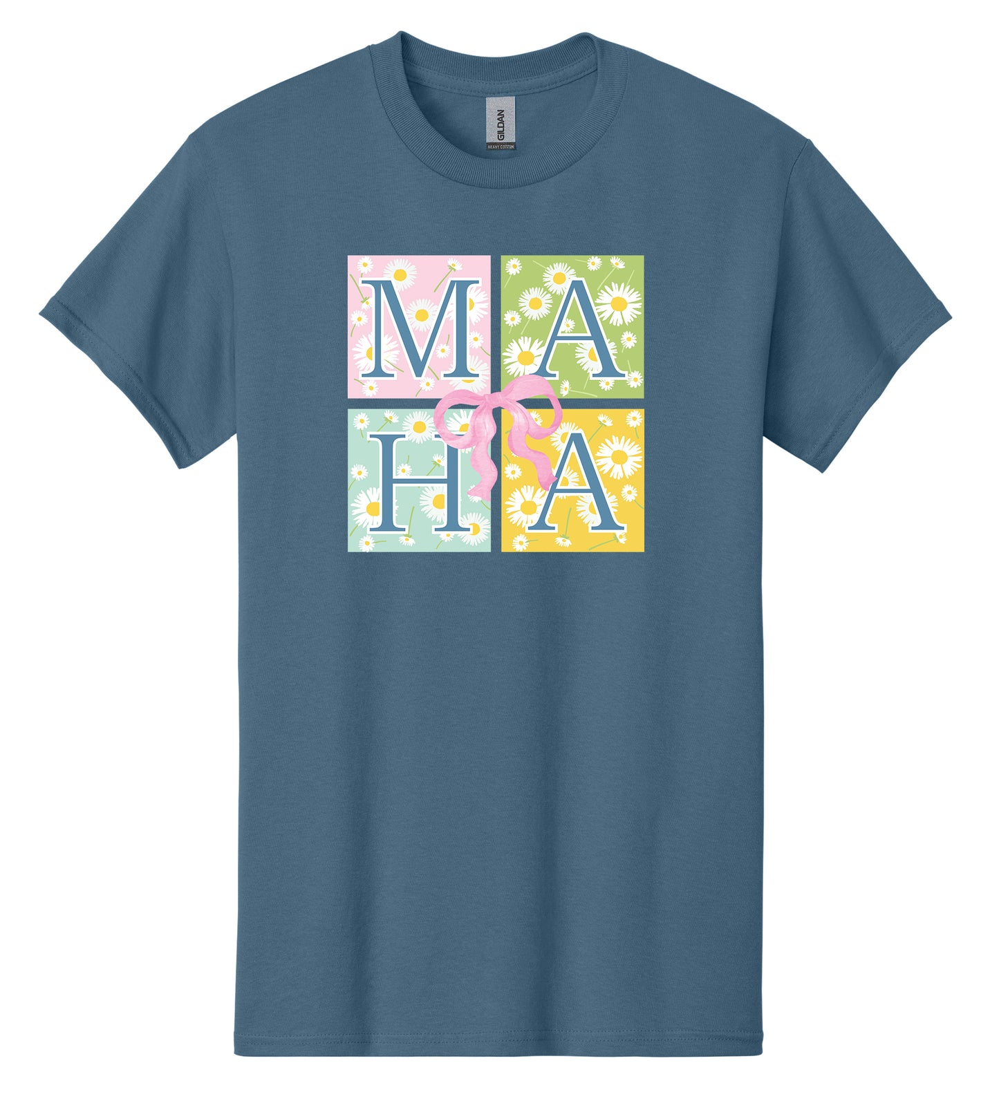 MAHA Floral Four-Square Spring Design Short Sleeve