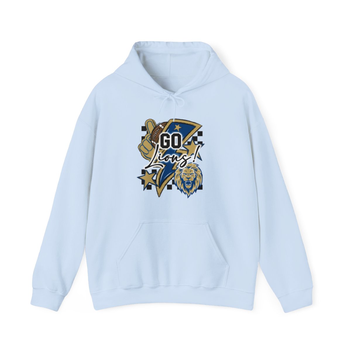 Go Lions Football Hoodie