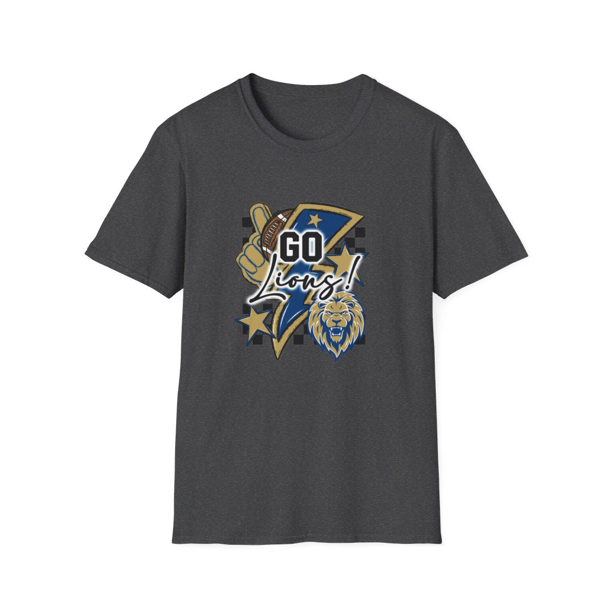 Go Lions Football Short Sleeve Tee