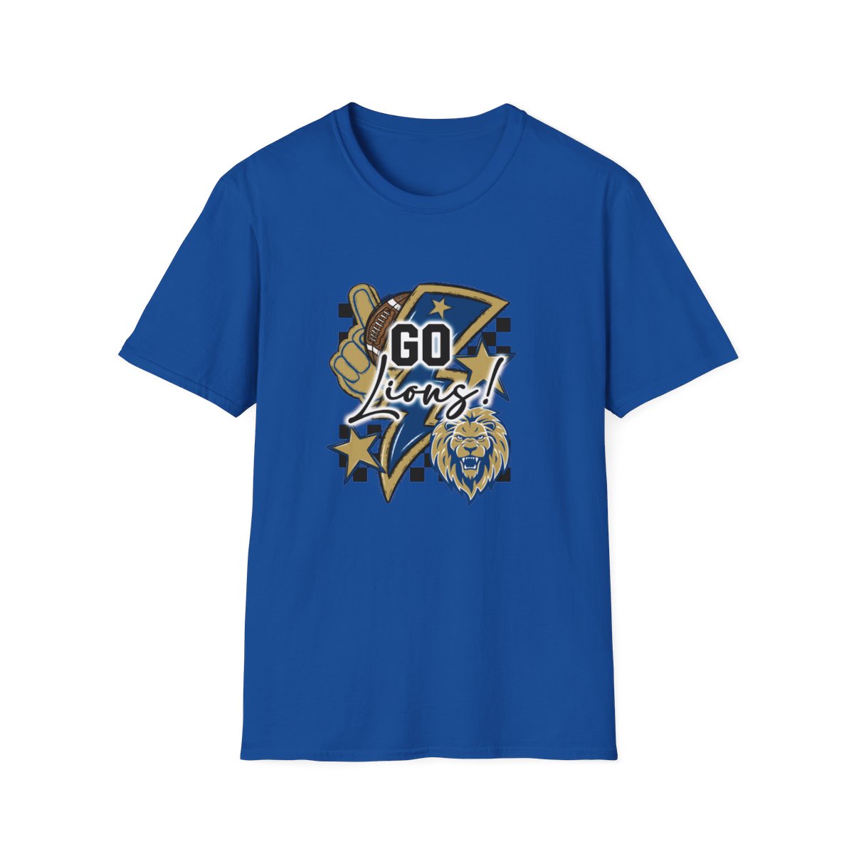 Go Lions Football Short Sleeve Tee