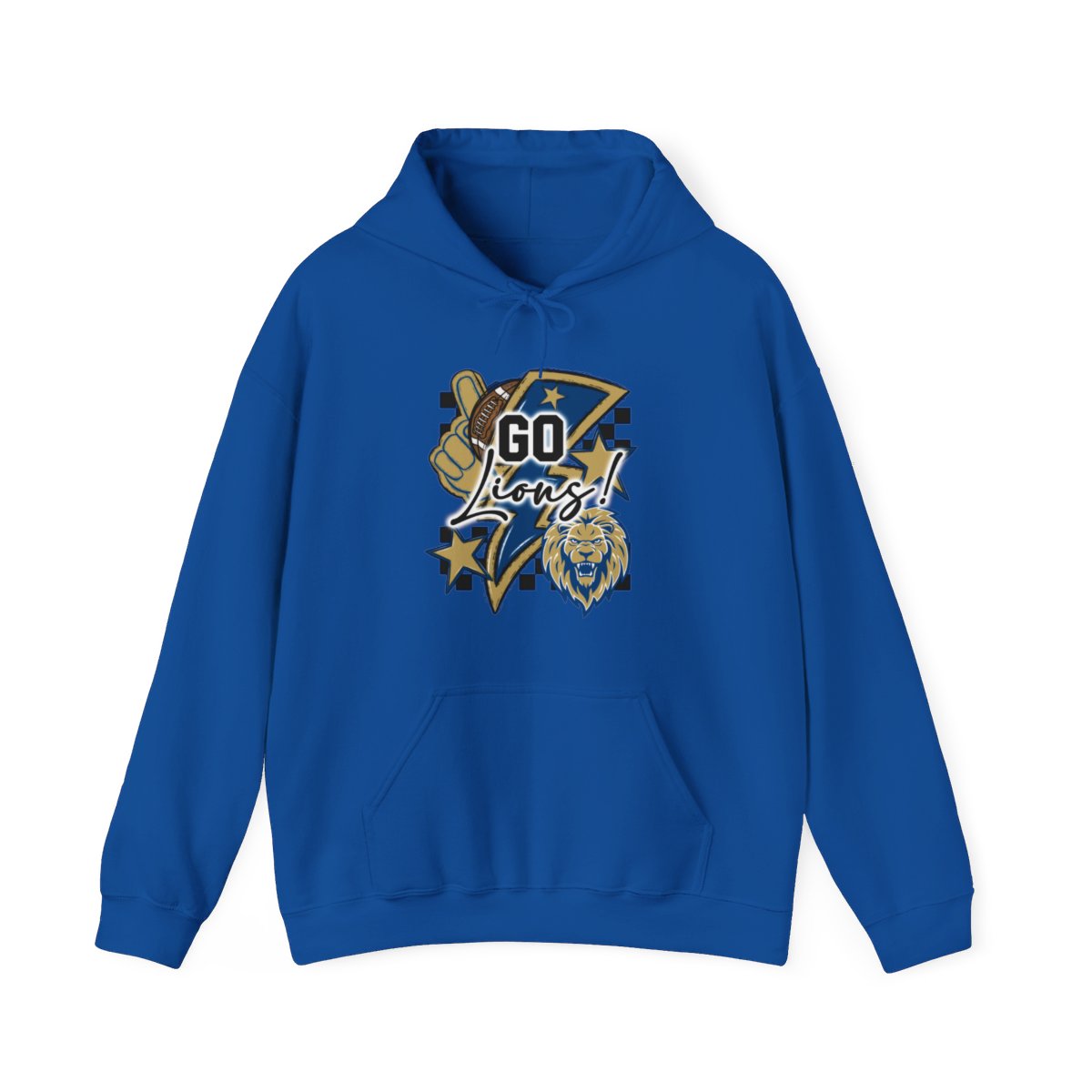Go Lions Football Hoodie