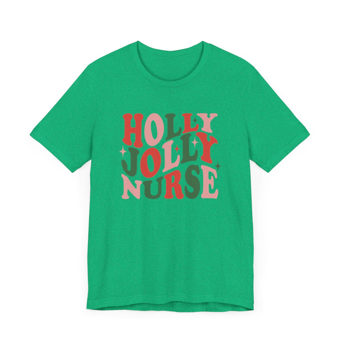Holly Jolly Nurse Short Sleeve Tee