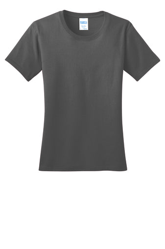 Port & Co L150 (Greys) - Womens Short Sleeve Shirt
