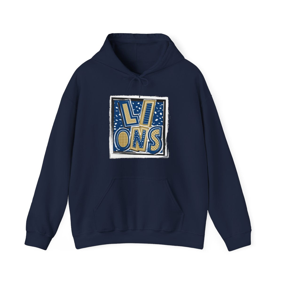Lions Regal and Gold2 Hoodie