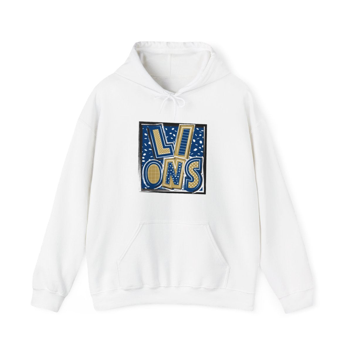 Lions Regal and Gold2 Hoodie