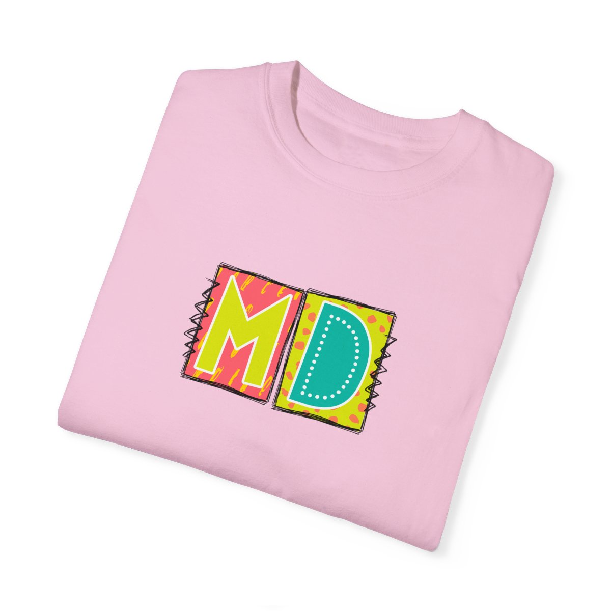 MD Neon Blocks Short Sleeve Tee
