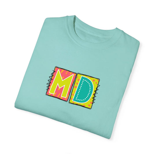 MD Neon Blocks Short Sleeve Tee