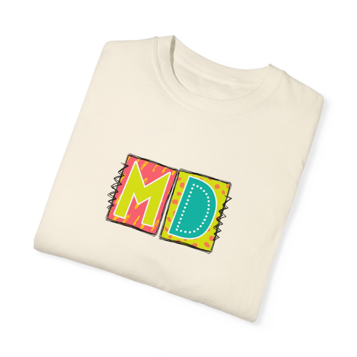 MD Neon Blocks Short Sleeve Tee