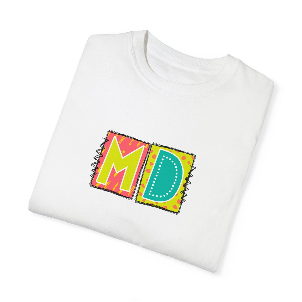 MD Neon Blocks Short Sleeve Tee