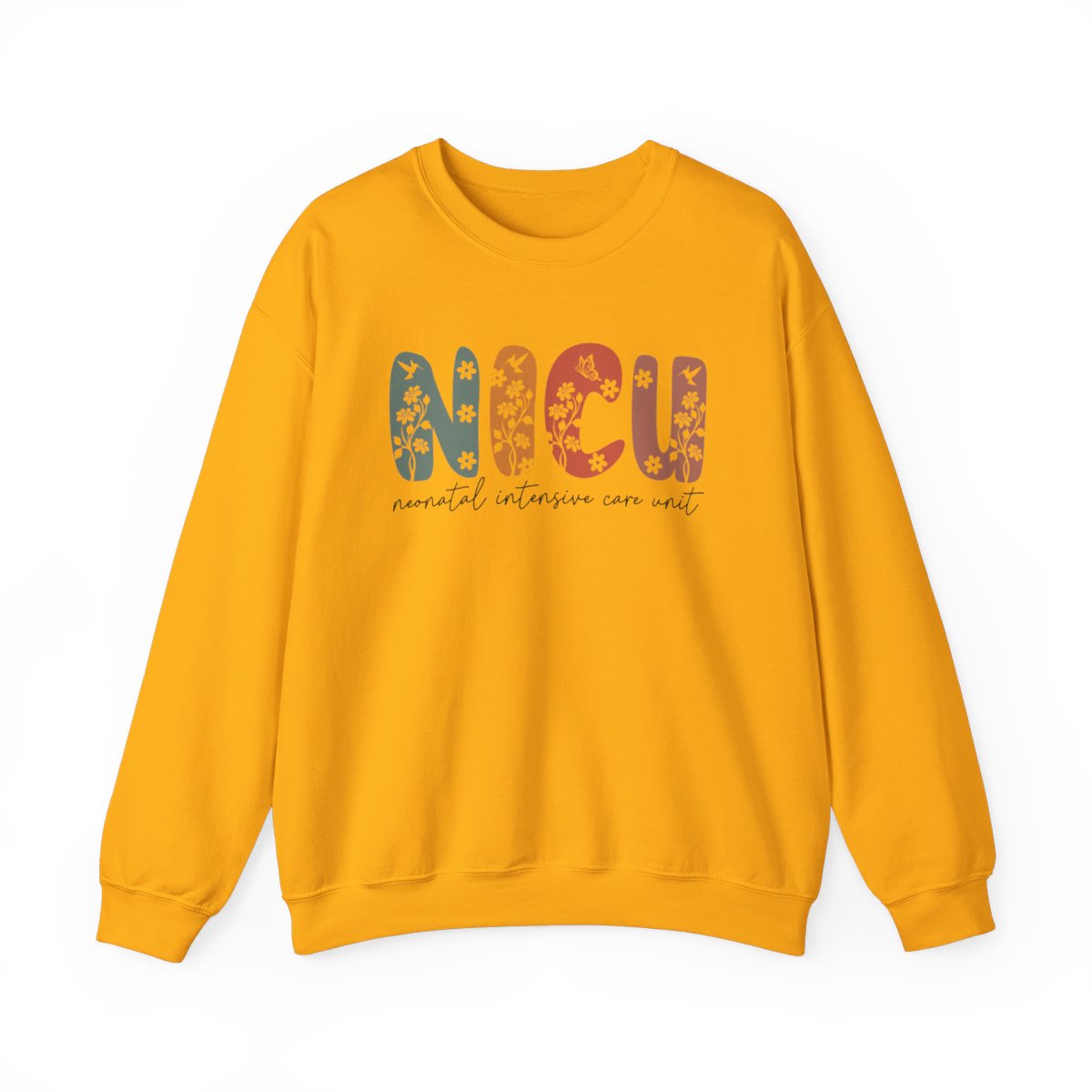 NICU Bogo Floral Long Sleeve Sweatshirt