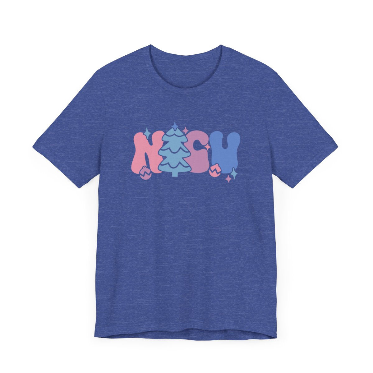 NICU Christmas Pastel Short Sleeve Tee