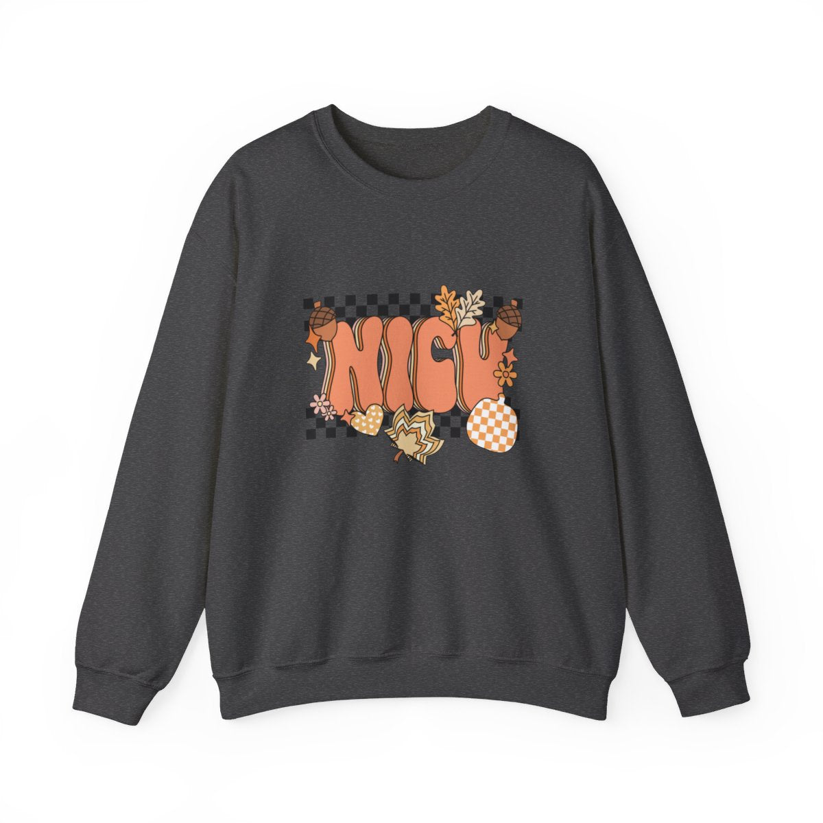 NICU Fall Pattern Long Sleeve Sweatshirt